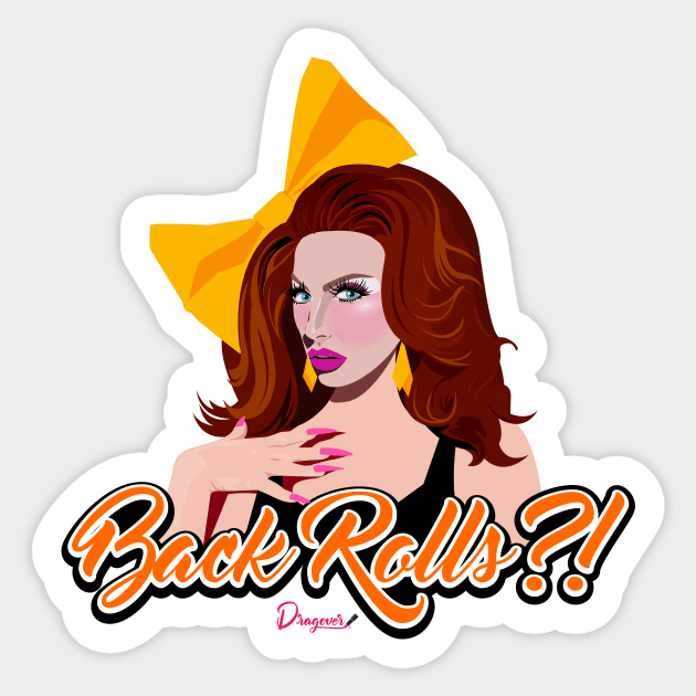 Alyssa from Drag Race Sticker by dragover